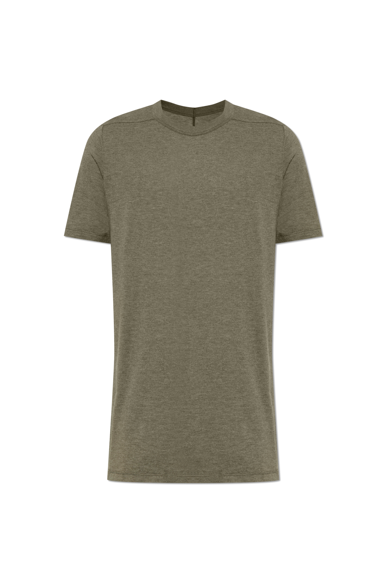 Tシャツ・カットソー Rick Owens Ribbed viscose and wool T-shirt Brown Long Sleeve T-shirt Rick Owens - Vitkac Canada